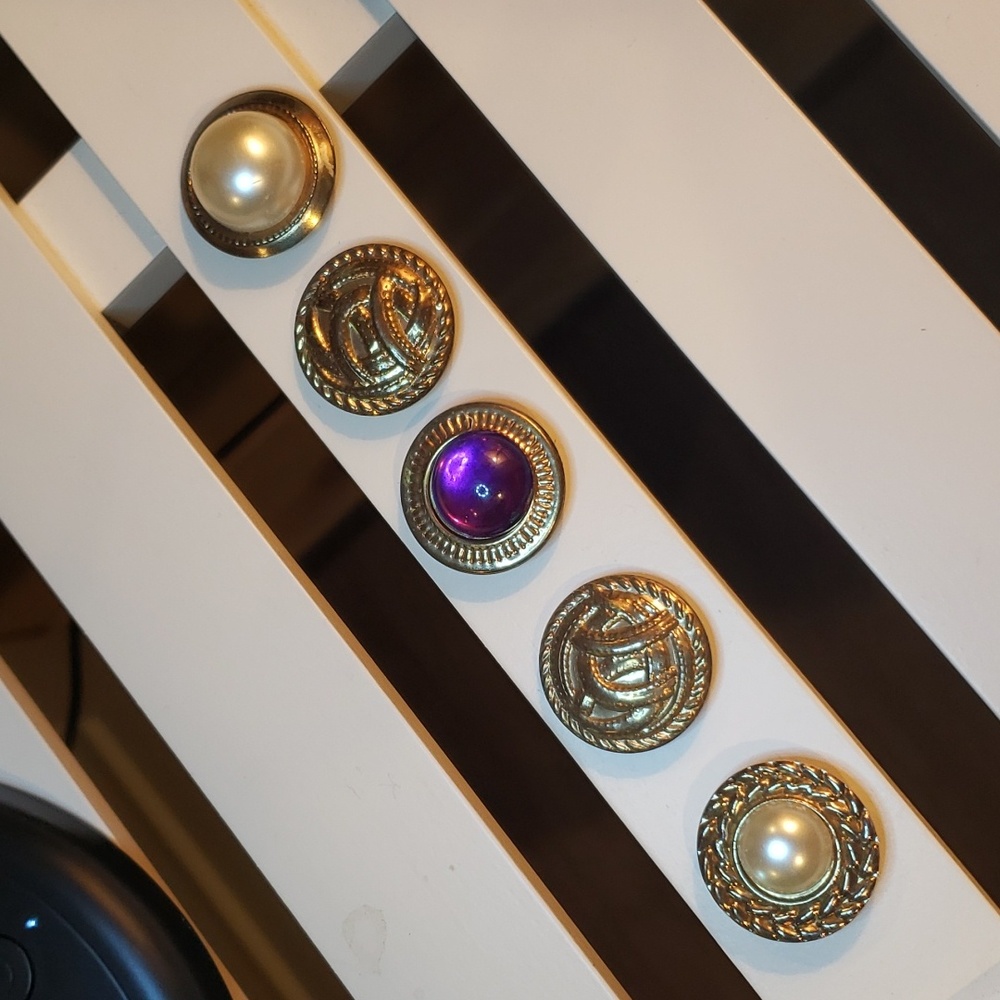 Vintage 90s Button Covers